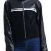 womens-striped-black-faux-leather-racer-jacket