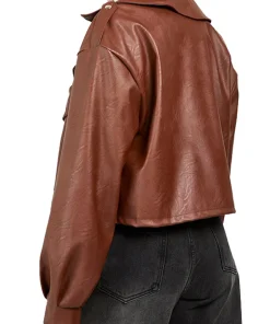 womens-textured-brown-faux-leather-biker-jacket