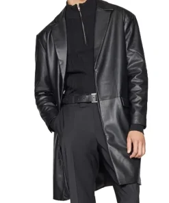 Men's Single-Breasted Black Vegan Leather Coat 9 mens-single-breasted-black-vegan-leather-coat