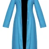 womens-aqua-blue-faux-leather-trench-coat