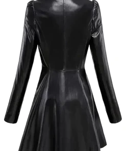 black-faux-leather-long-coat