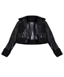 womens-black-faux-leather-cropped-jacket