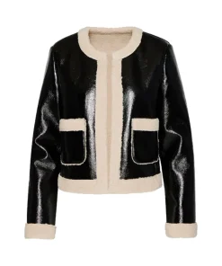 womens-black-faux-leather-open-sherpa-jacket