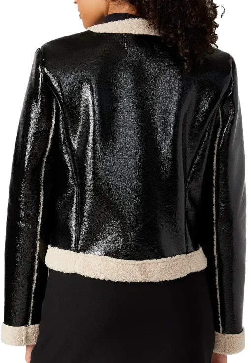 womens-black-faux-leather-open-sherpa-jacket