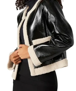 womens-black-faux-leather-open-sherpa-jacket