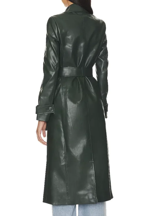 womens-evergreen-faux-leather-trench-coat