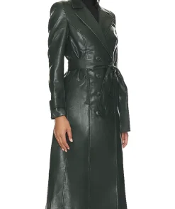 womens-evergreen-faux-leather-trench-coat