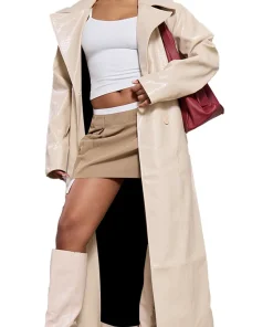 womens-sand-faux-leather-trench-coat