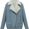 womens-shearling-blue-faux-leather-jacket
