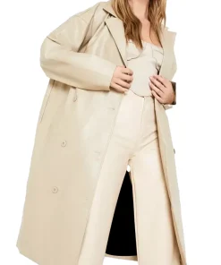 womens-stone-faux-leather-trench-coat