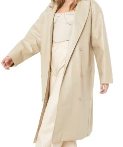 womens-stone-faux-leather-trench-coat