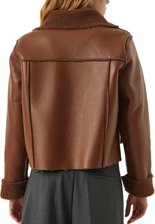 womens-brown-faux-leather-long-sleeves-jacket