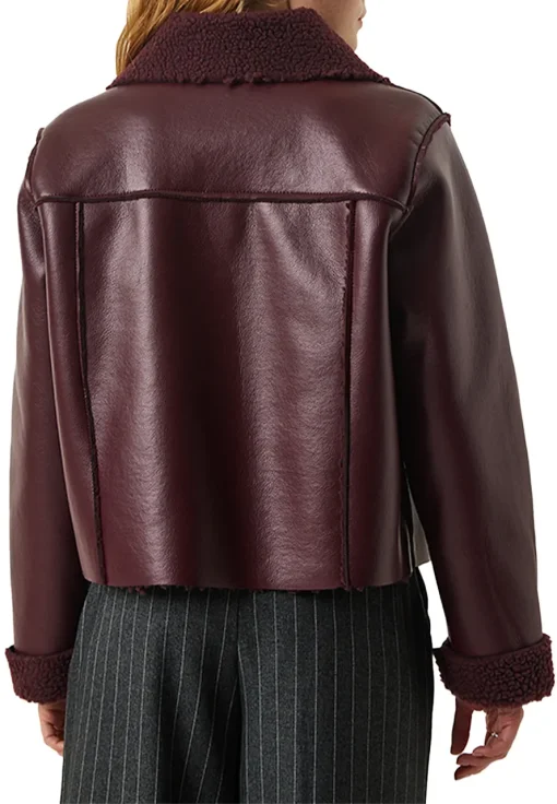 womens-burgundy-faux-leather-long-sleeves-jacket