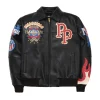 black-leather-pelle-pelle-jacket