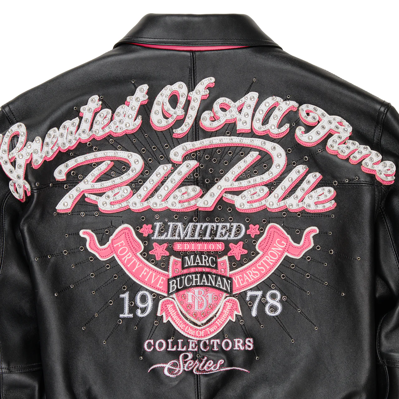 Greatest Of All Time Pelle Pelle Black Leather Jacket 3 black-pelle-pelle-leather-jacket