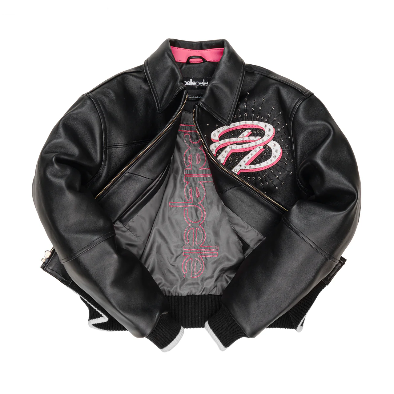 Greatest Of All Time Pelle Pelle Black Leather Jacket 2 greatest-of-all-time-jacket