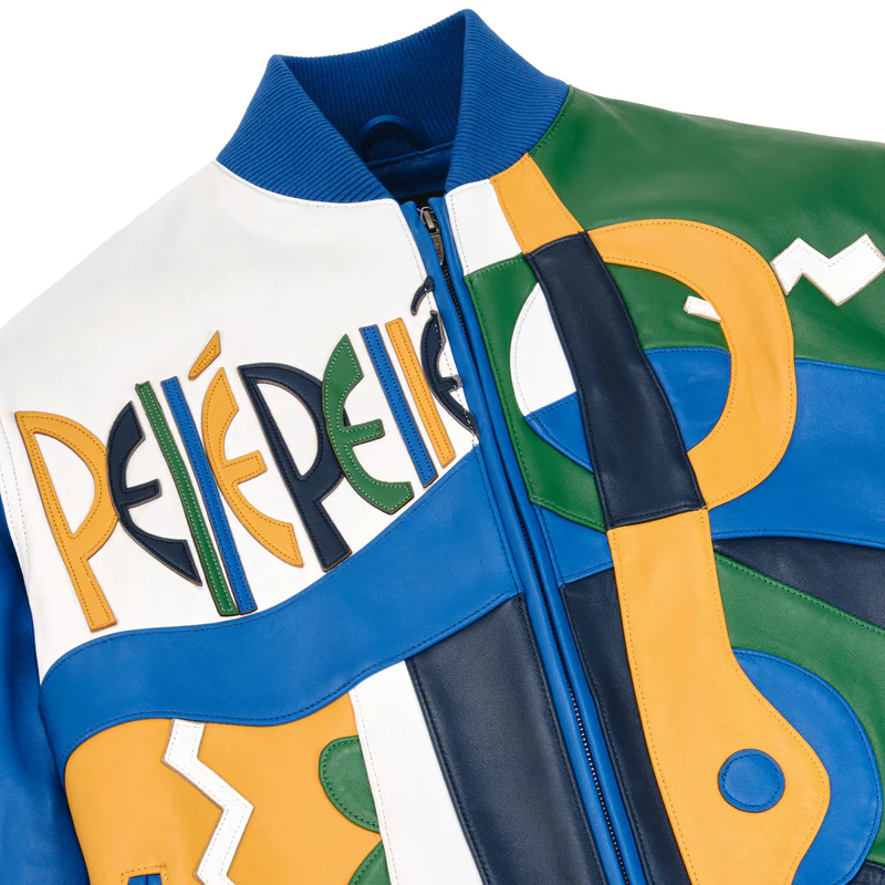 Blue Pelle Pelle Picasso Jacket 4 leather-plush-jacket