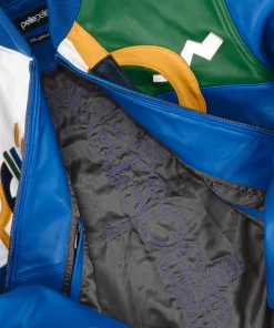 Blue Pelle Pelle Picasso Jacket 9 mens-pelle-pelle-jacket