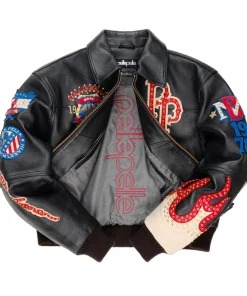 World Famous Black Pelle Pelle Leather Jacket 8 pelle-pelle-black-leather-jacket