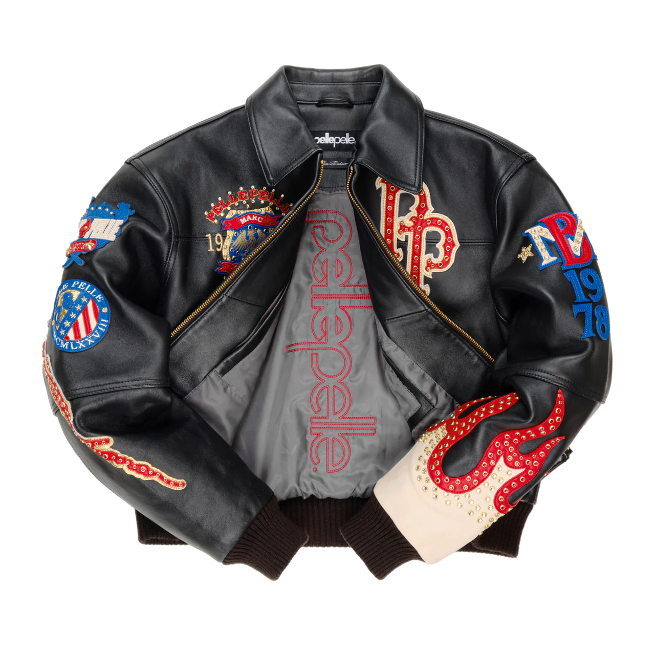 World Famous Black Pelle Pelle Leather Jacket 3 pelle-pelle-black-leather-jacket