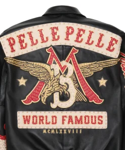 World Famous Black Leather Pelle Pelle Jacket 11 pelle-pelle-black-leather-jacket
