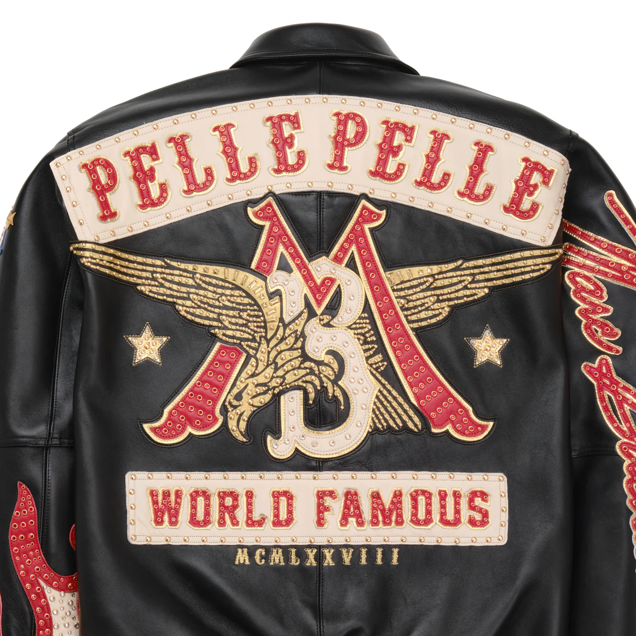 World Famous Black Leather Pelle Pelle Jacket 5 pelle-pelle-black-leather-jacket
