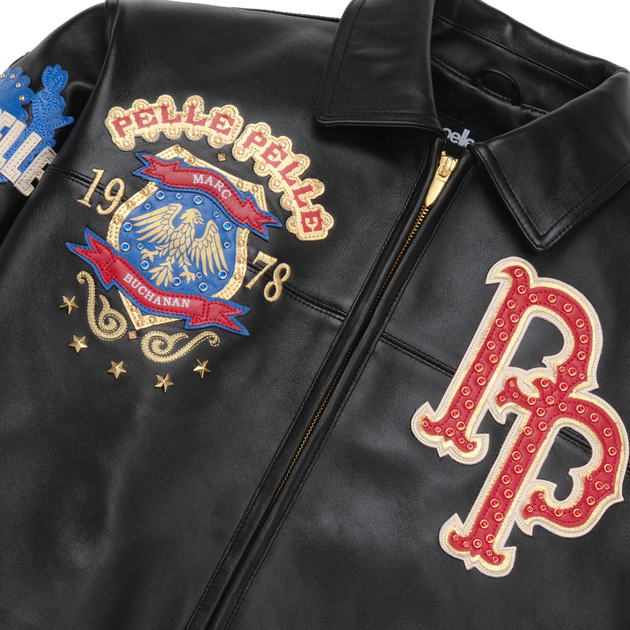 World Famous Black Leather Pelle Pelle Jacket 7 pelle-pelle-leather-jacket