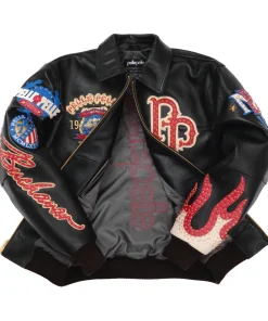 World Famous Black Leather Pelle Pelle Jacket 9 pelle-pelle-leather-jacket-black