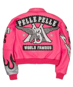Womens World Famous Marc Buchanan Leather Jacket 7 pelle-pelle-marc-buchanan-leather-jacket