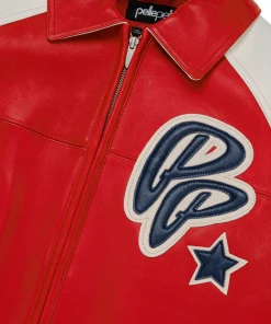 Pelle Pelle Soda Club Leather Jacket 11 pelle-pelle-red-leather-jacket