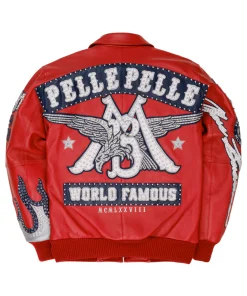 red-pelle-pelle-leather-jacket