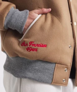 San Francisco 49ers Teddy Varsity Jacket 8 49ers-teddy-varsity-jacket