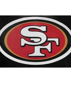 San Francisco 49ers Red Satin Jacket 23 black-bomber-jacket