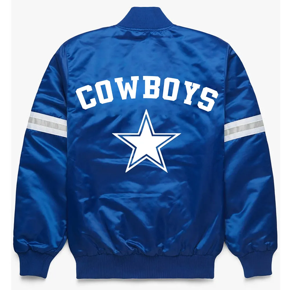 Royal Blue Dallas Cowboys Satin Jacket 2 dallas-cowboys-satin-jacket