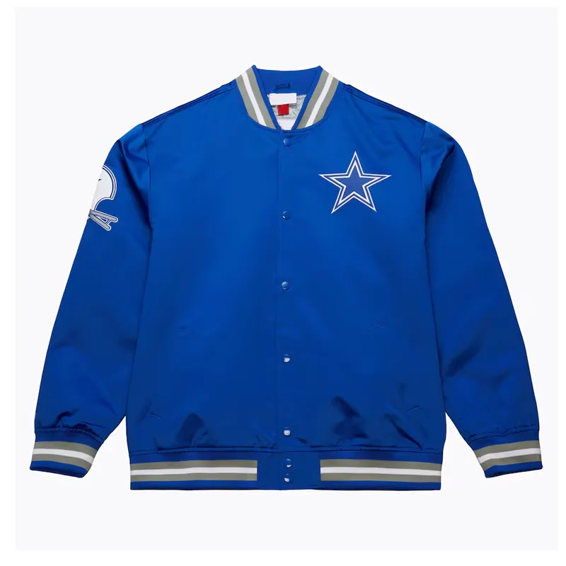 Dallas Cowboys Vintage Satin Double Down Jacket 1 double-down-jacket