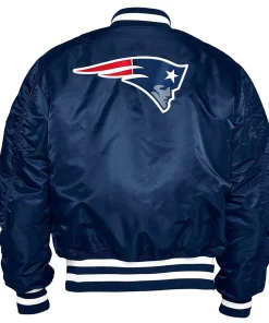 new-england-patriots-blue-satin-jacket