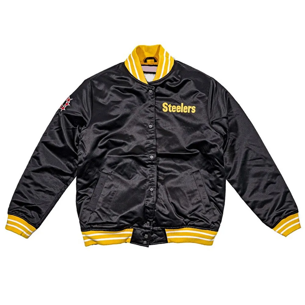 NFL Black Heavyweight Pittsburgh Steelers Jacket 1 nfl-black-heavyweight-pittsburgh-steelers-jacket