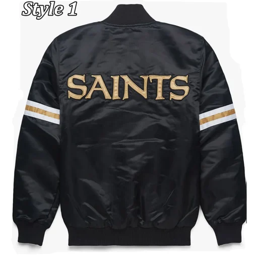 nfl-black-satin-new-orleans-saints-jacket