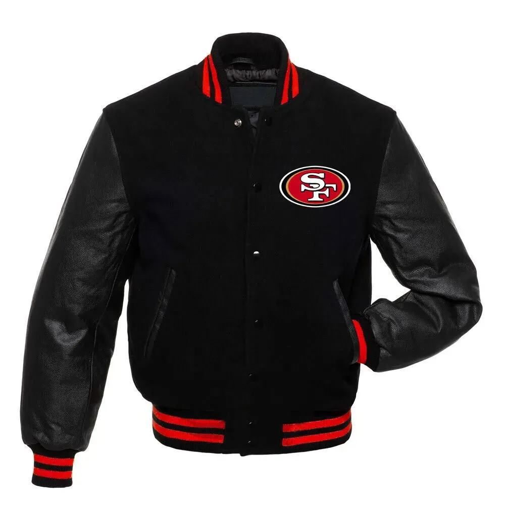 NFL Letterman San Francisco 49ers Jacket 3 nfl-letterman-49ers-jacket