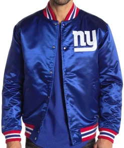 NFL Blue Satin NY Giants Varsity Jacket 5 nfl-ny-giants-varsity-jacket