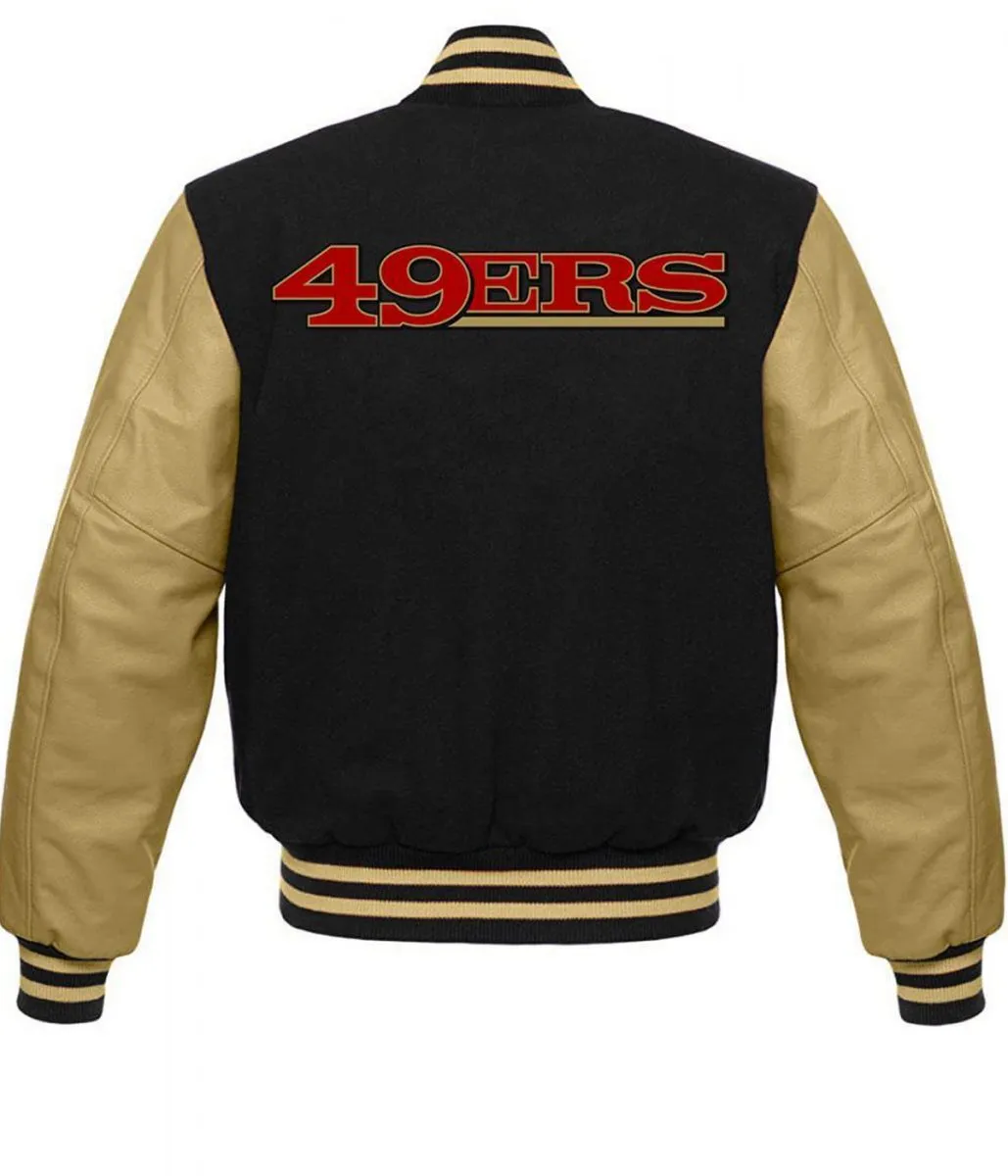 NFL Letterman San Francisco 49ers Jacket 2 nfl-san-francisco-49ers-jacket