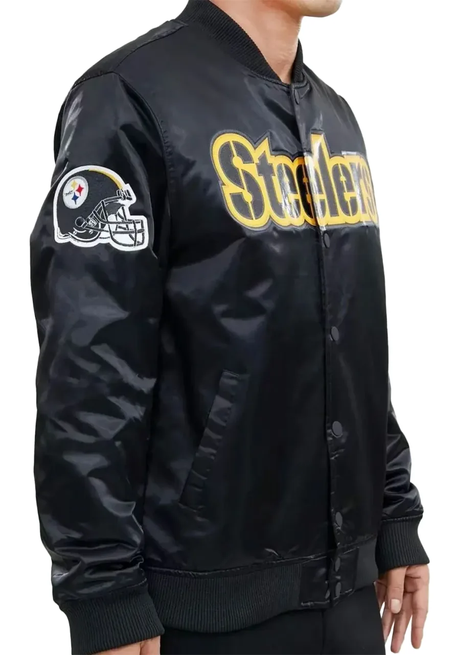 NFL Pittsburgh Steelers Satin Jacket 3 nfl-satin-jacket