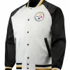 nfl-white-and-black-pittsburgh-steelers-jacket