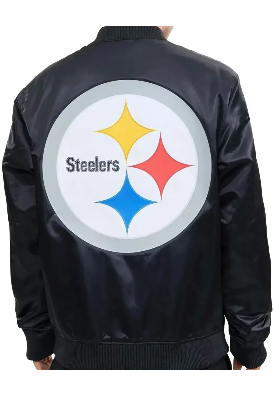 NFL Pittsburgh Steelers Satin Jacket 2 pittsburgh-steelers-satin-jacket