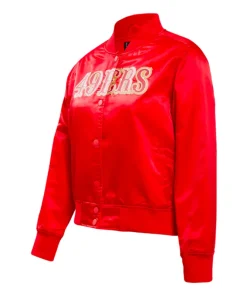 San Francisco 49ers Red Satin Jacket 16 san-francisco-49ers-jacket