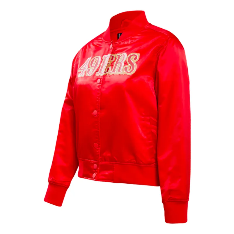 San Francisco 49ers Red Satin Jacket 3 san-francisco-49ers-jacket