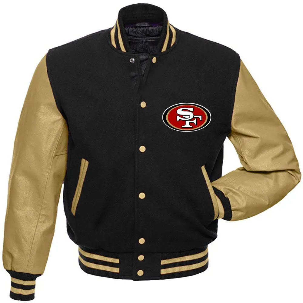 NFL Letterman San Francisco 49ers Jacket 1 san-francisco-49ers-jacket