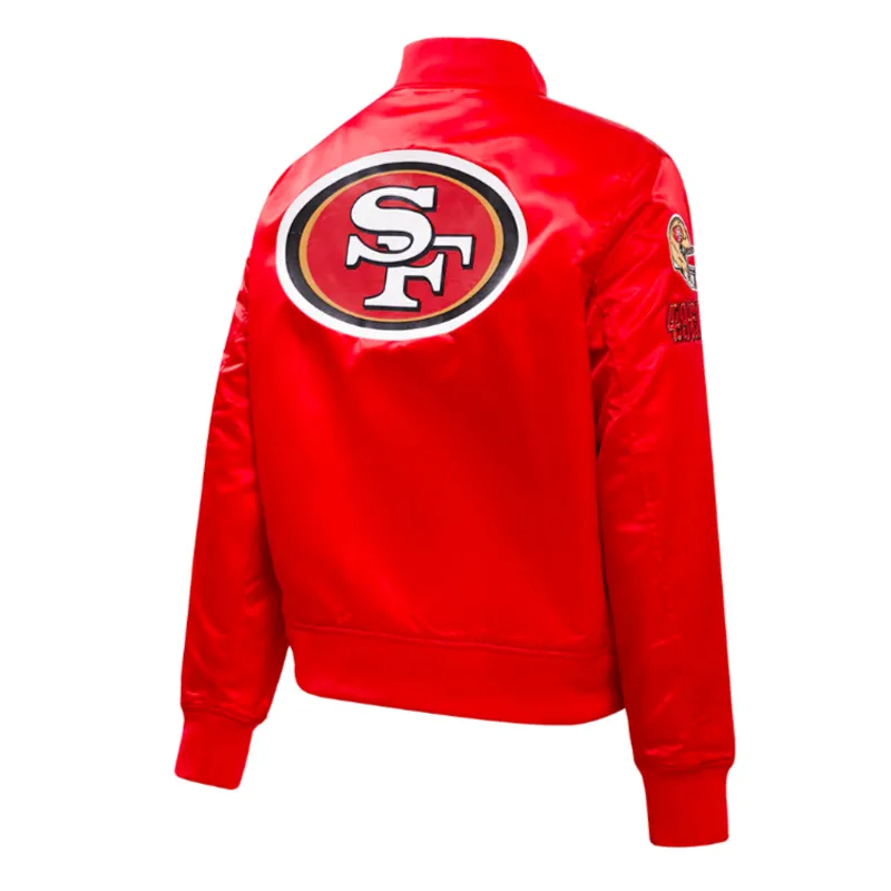 San Francisco 49ers Red Satin Jacket 4 san-francisco-49ers-satin-jacket