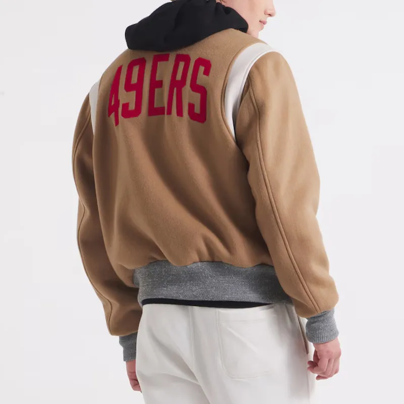 San Francisco 49ers Teddy Varsity Jacket 2 teddy-varsity-jacket