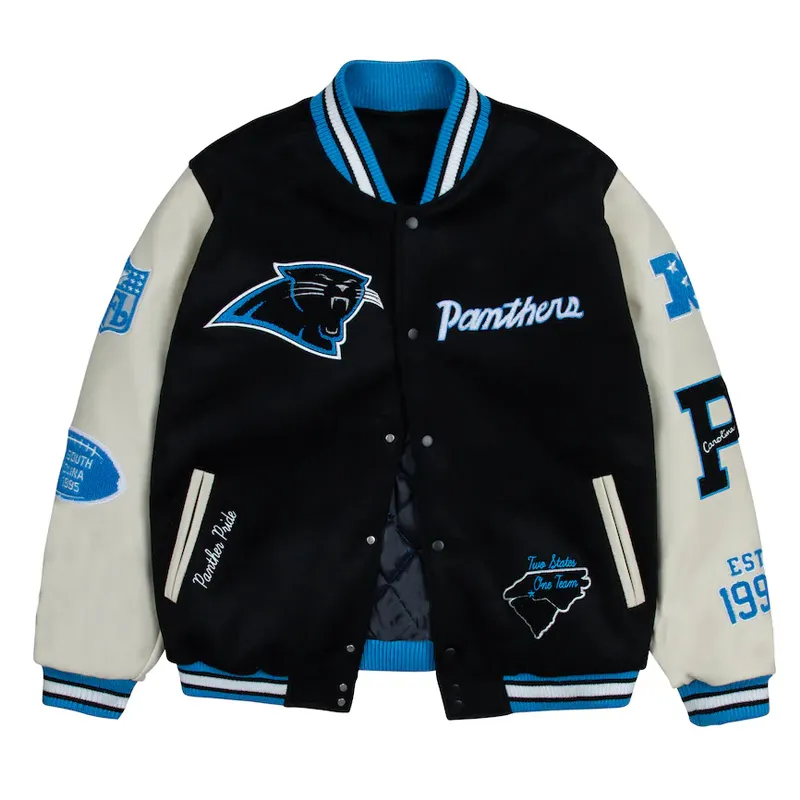 Two States One Team Carolina Panthers Jacket 1 two-states-one-team-carolina-panthers-jacket